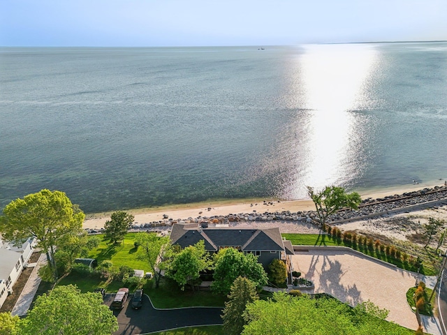 516 Asharoken Ave, Northport, NY 11768 - drone / aerial view of a nearby body of water