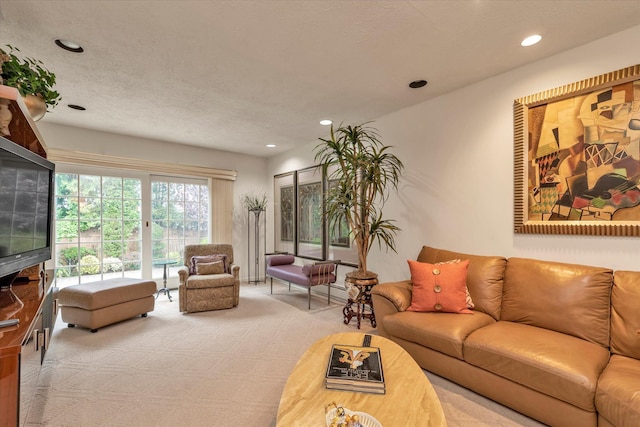 1603 Cynthia Ct, Hewlett, NY 11557 - living area with carpet floors and recessed lighting