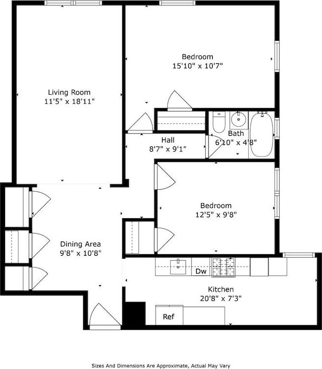 19 Abeel St Unit 6E, Yonkers, NY 10705 - view of layout