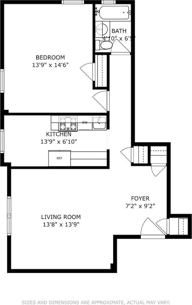90 Park Ter E Unit 3G, New York Manhattan, NY 10034 - floor plan