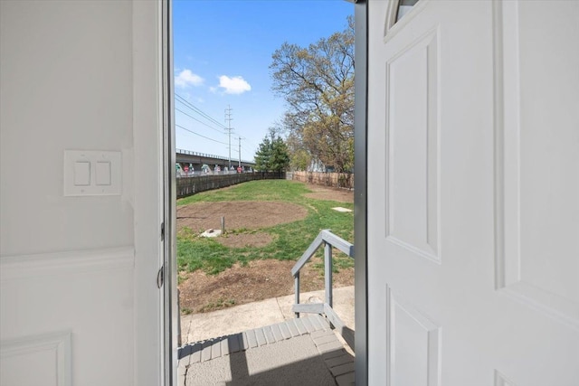 view of entryway