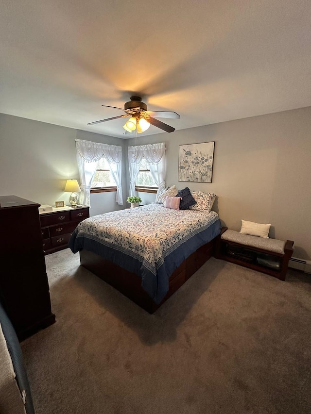 33 41st St, Islip, NY 11751 - bedroom featuring carpet and a ceiling fan