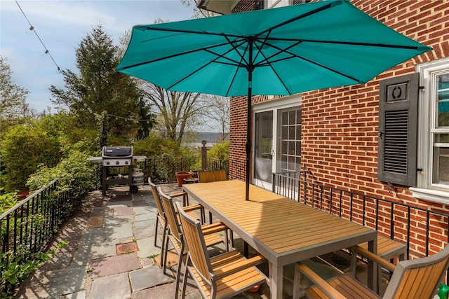 157 Alta Ave, Yonkers, NY 10705 - view of patio with area for grilling and outdoor dining area