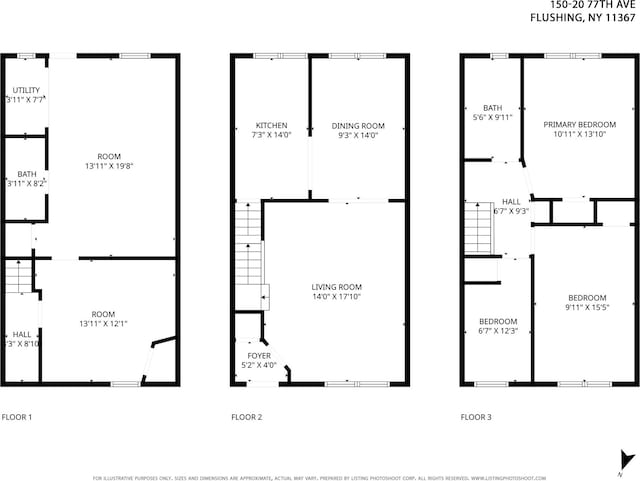 150-20 77th Ave, Kew Garden Hills, NY 11367 - view of layout