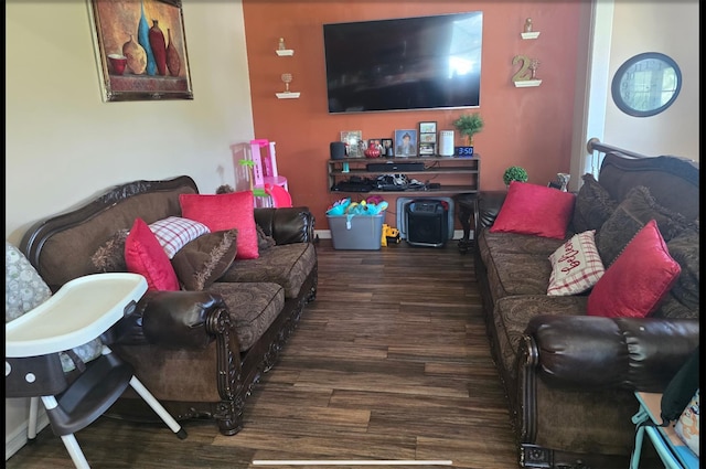 30 Mindres Ave, Brentwood, NY 11717 - living area with wood finished floors