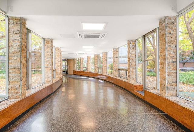 interior space with visible vents