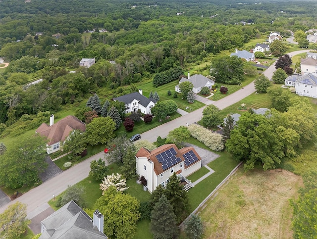 50 Roosevelt Dr, Poughquag, NY 12570 - aerial perspective of suburban area featuring a forest