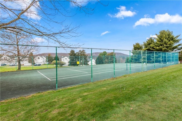 50 Roosevelt Dr, Poughquag, NY 12570 - view of tennis court