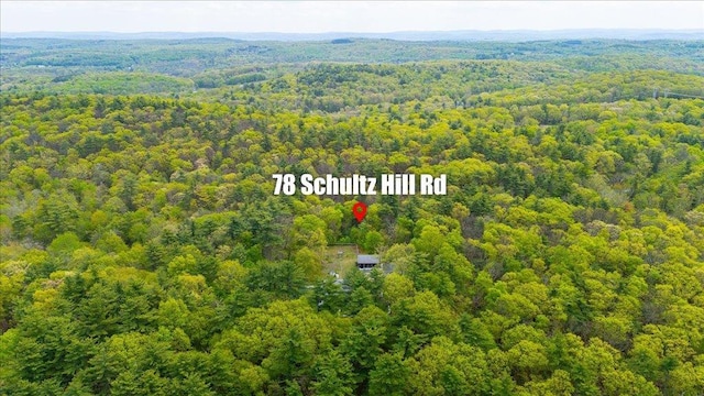 78 Schultz Hill Rd, Rhinebeck, NY 12580 - aerial view of a forest