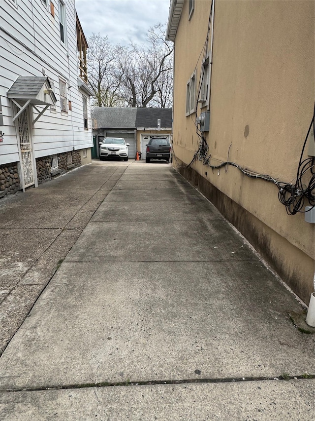 view of side of home