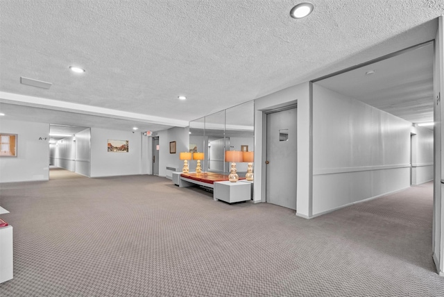 1 Lakeview Dr Unit 1L, Peekskill, NY 10566 - interior space featuring a textured ceiling and recessed lighting