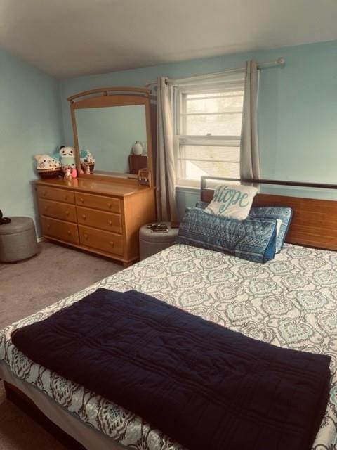 bedroom with baseboards