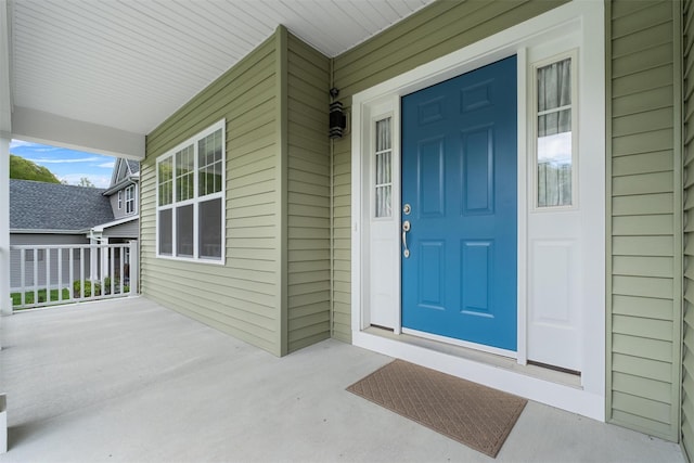 32 N Ridge Rd, Mahopac, NY 10541 - doorway to property with covered porch