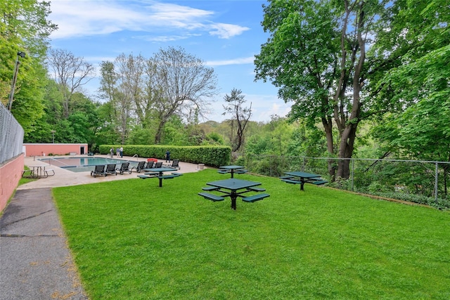 51 Rockledge Rd Unit 1A, Hartsdale, NY 10530 - view of community with a pool and a patio