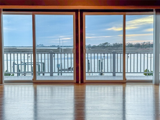 208 Block Ln, Harbor Isle, NY 11558 - empty room with wood finished floors