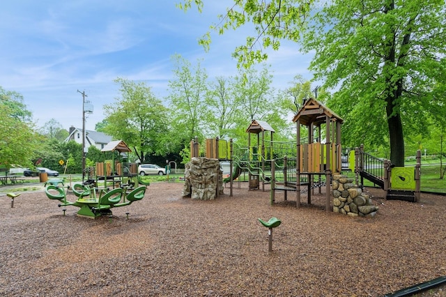 view of community playground