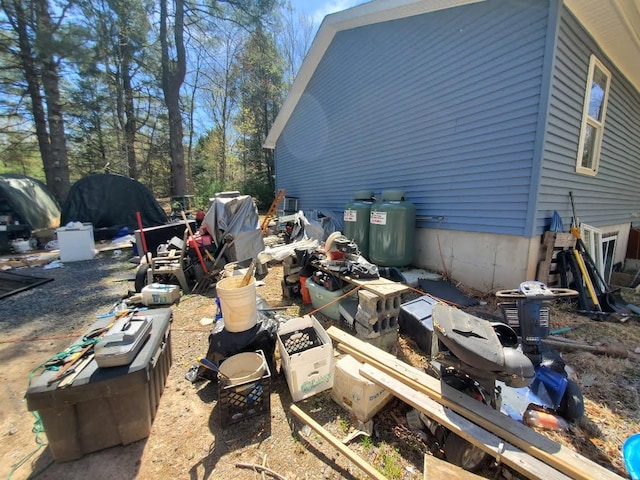 view of side of property