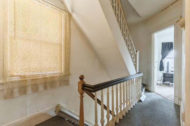 84-52 123rd St, Kew Gardens, NY 11415 - stairway featuring carpet