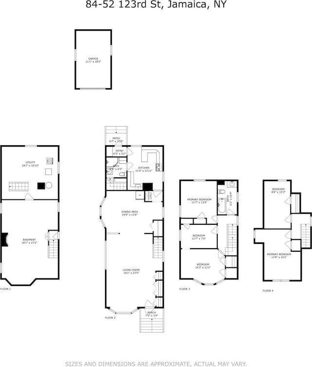 84-52 123rd St, Kew Gardens, NY 11415 - property floor plan