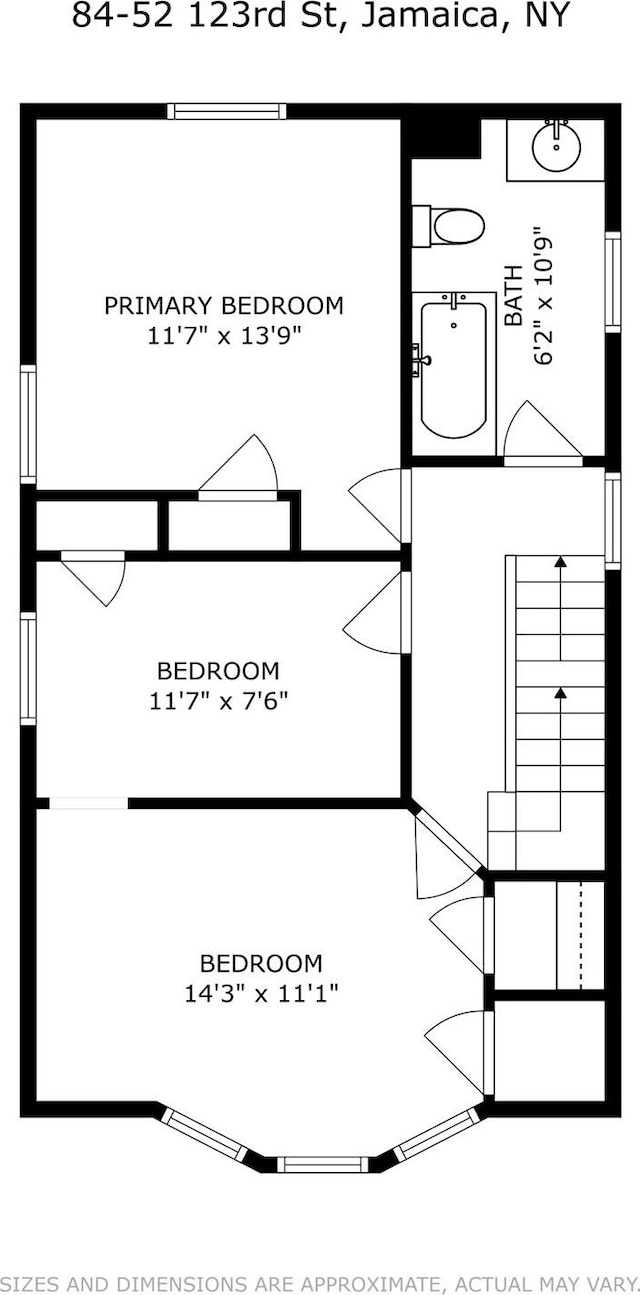 84-52 123rd St, Kew Gardens, NY 11415 - floor plan / room layout