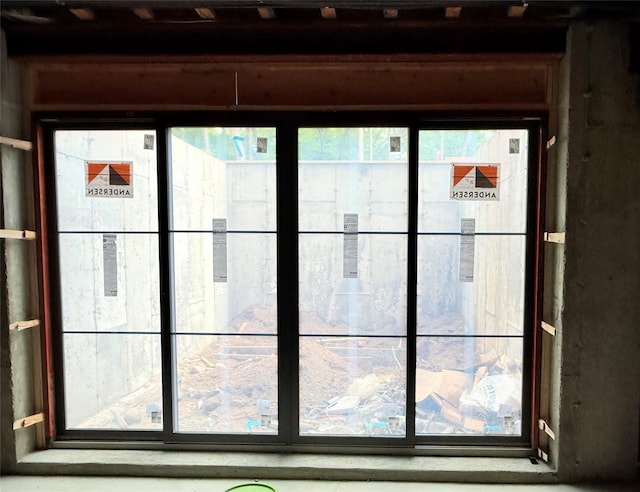 view of interior details