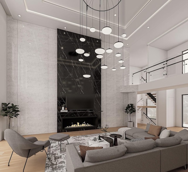 1629 Cedar Swamp Rd, Glen Head, NY 11545 - lobby featuring a towering ceiling