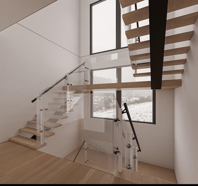 1629 Cedar Swamp Rd, Glen Head, NY 11545 - view of staircase