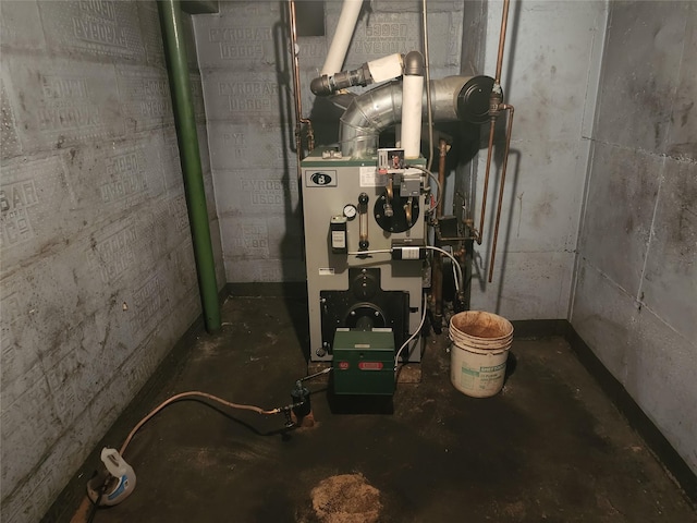 view of utility room