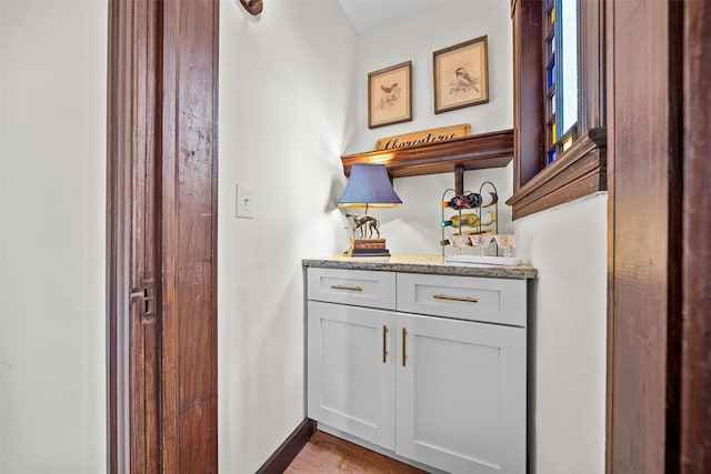 96 E Main St, Port Jervis, NY 12771 - hall with baseboards and wood finished floors