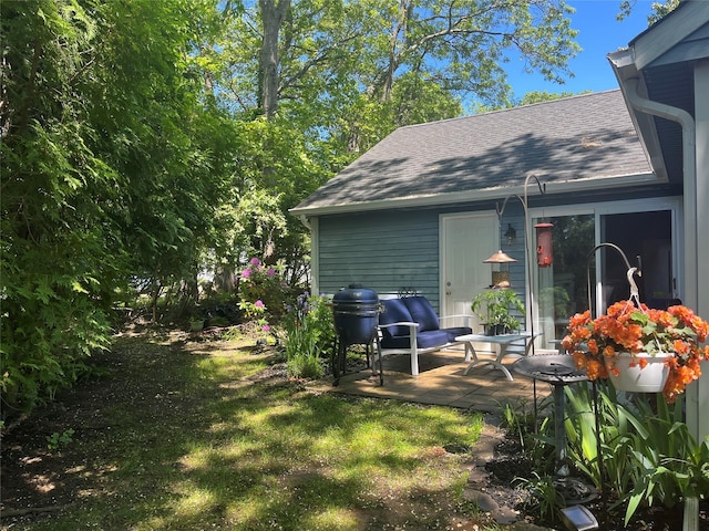 140A Laurance Ln, Ridge, NY 11961 - view of yard with a patio area