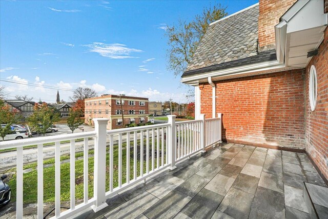 260 Main St, Goshen, NY 10924 - balcony with a residential view