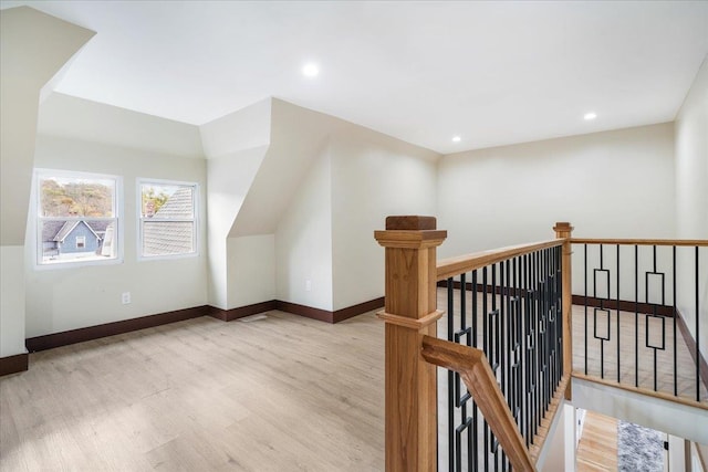 260 Main St, Goshen, NY 10924 - bonus room featuring baseboards, recessed lighting, and wood finished floors