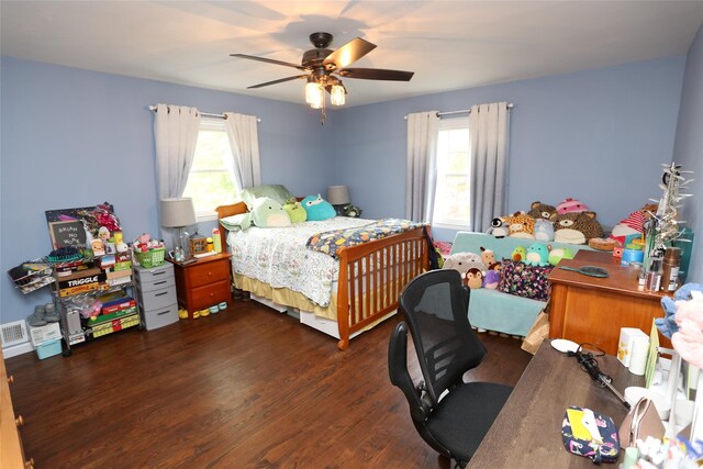 8 Rolling Way, New City, NY 10956 - bedroom featuring wood finished floors and ceiling fan