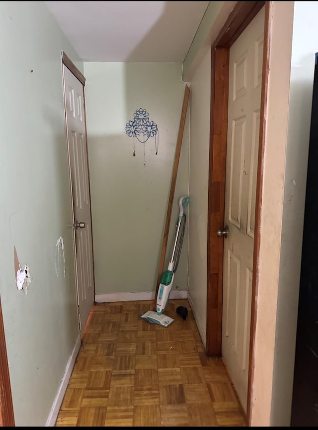 87-17 95th Ave, Ozone Park, NY 11416 - hall featuring baseboards
