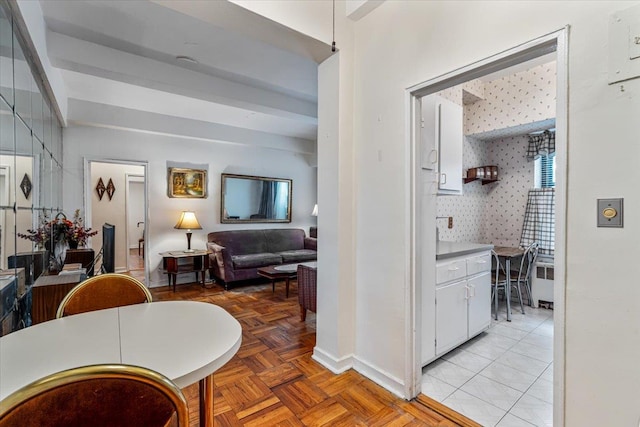 62-15 53rd Ave Unit Lgd, Maspeth, NY 11378 - hallway with baseboards