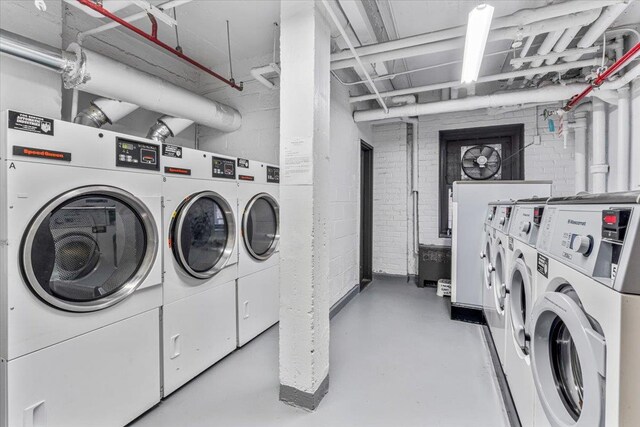 62-15 53rd Ave Unit Lgd, Maspeth, NY 11378 - community laundry featuring separate washer and dryer