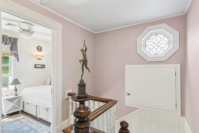 264 Washington Ave, Jamesport, NY 11947 - bedroom with crown molding