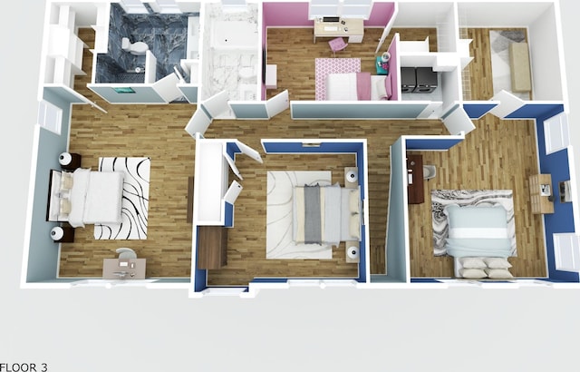 view of layout