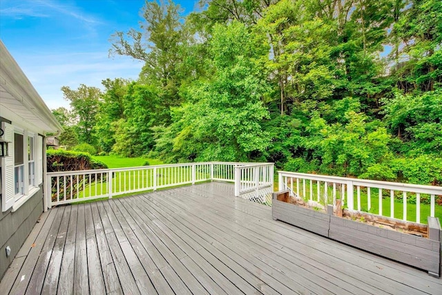 83 Sherwood Rd, Cortlandt Manor, NY 10567 - wooden terrace featuring a yard