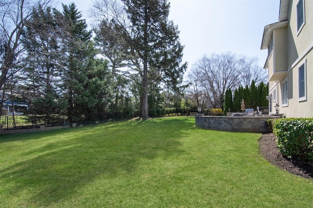 668 Francis St, Pelham, NY 10803 - view of yard featuring fence