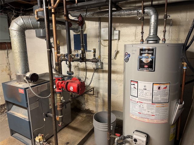 5 W Stone St, Newburgh, NY 12550 - utilities with water heater