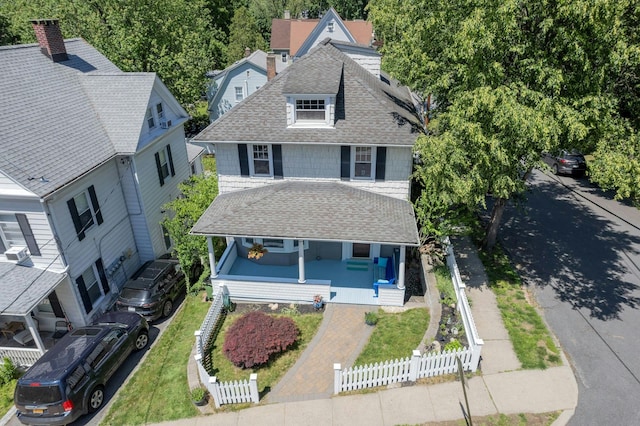 65 Hamilton Pl, Tarrytown, NY 10591 - aerial view of property and surrounding area