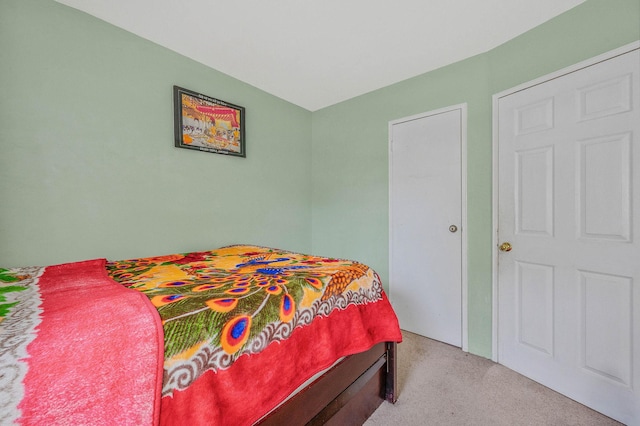 bedroom with carpet flooring