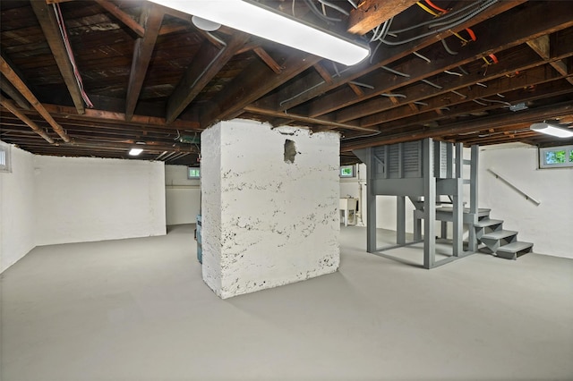 224 Leicester St, Port Chester, NY 10573 - basement with stairs