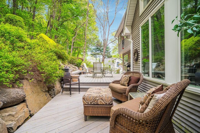 235 S Blvd, Nyack, NY 10960 - view of deck