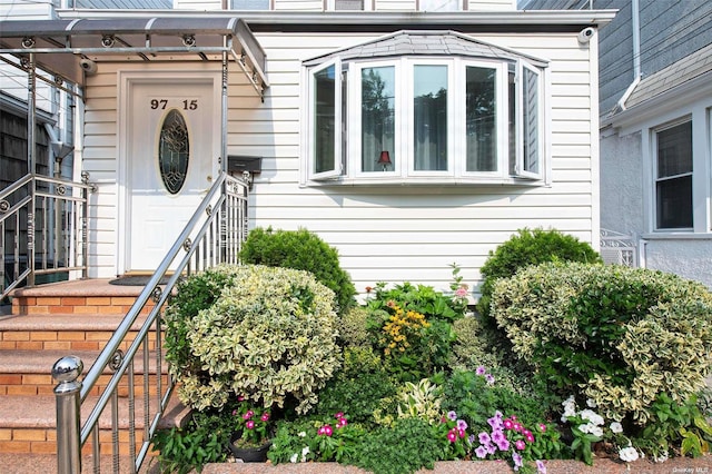 view of entrance to property