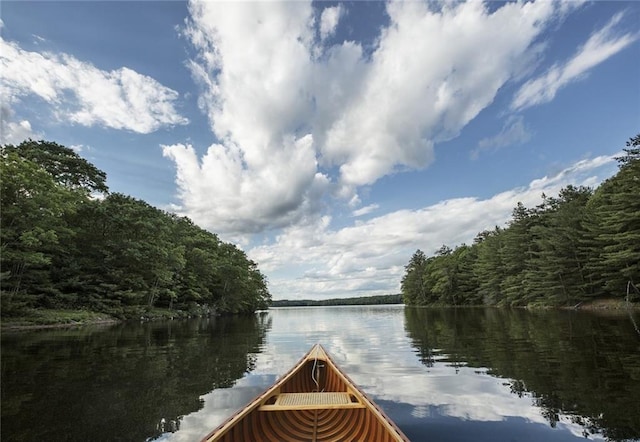 15 Chapin Trl, White Lake, NY 12720 - view of dock featuring a water view and a forest view