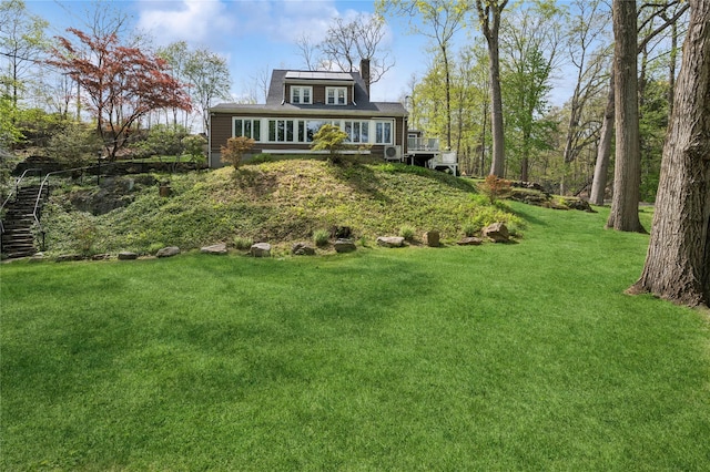 90 Shingle House Rd, Millwood, NY 10546 - view of green lawn