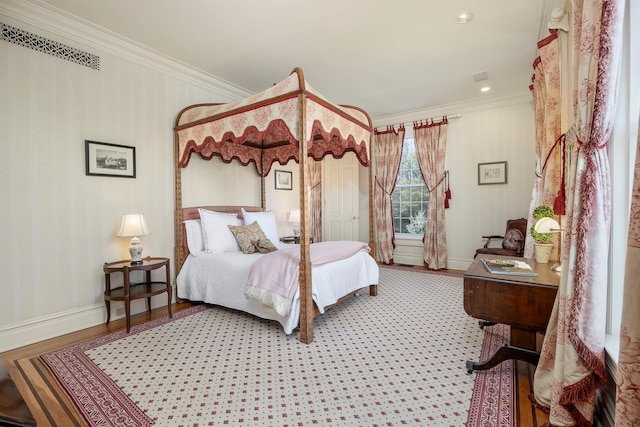 422 Hardscrabble Rd, North Salem, NY 10560 - bedroom featuring baseboards and ornamental molding
