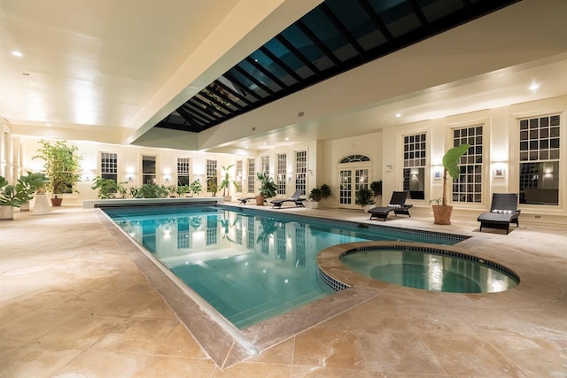 422 Hardscrabble Rd, North Salem, NY 10560 - view of pool with a pool with connected hot tub